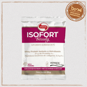 Isofort Beauty Whey Protein Cacau Vitafor 25g