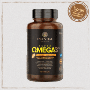 Super Ômega 3 TG Gastro-Resistant 1g Essential Nutrition 90 Cápsulas