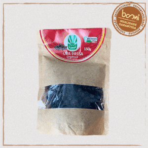 Uva Passa Orgânica Sem Açúcar Alvorada 150g
