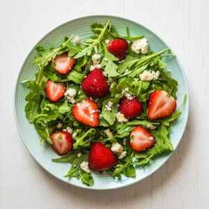 Ingredientes da Receita de Salada com Morangos