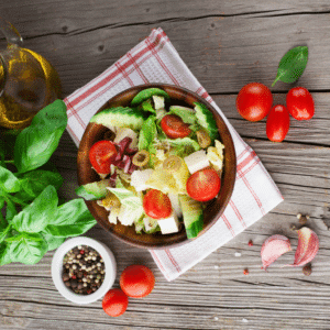 Ingredientes da Receita de Salada Alegria