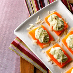 Ingredientes da Receita de Canapé de Cenoura com Creme de Salsão