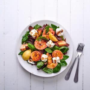 Ingredientes da Receita de Salada de Alface com Goiaba e Queijo