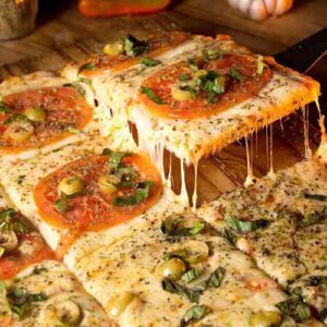 Ingredientes da Receita de Pizza Natureza