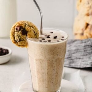 Ingredientes da Receita de Cookie Smoothie