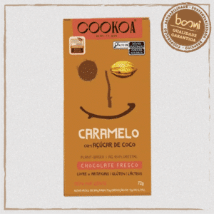 Chocolate Caramelo Vegano Cookoa 72g