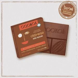 Chocolate Cremoso Zero Açúcar Vegano Cookoa 30g