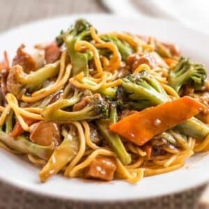 Ingredientes de Yakissoba de Frango