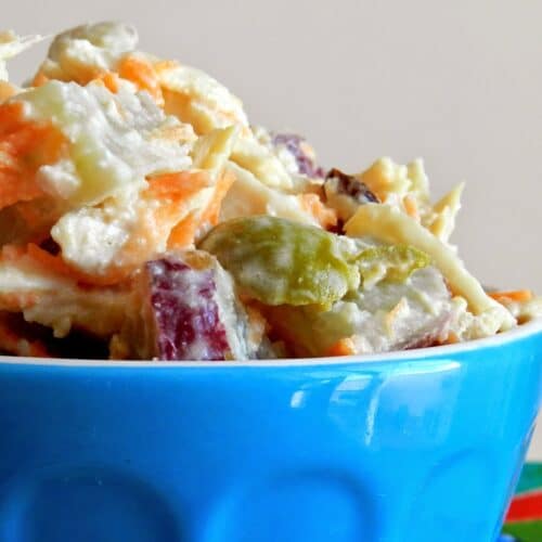 Receita de Salada Fria de Frango com Batata-doce