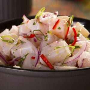 Ingredientes da Receita de Ceviche