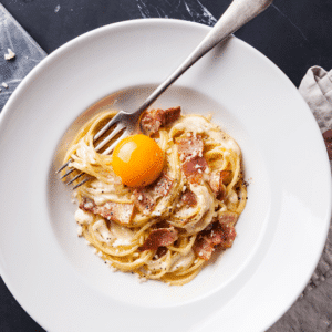 Ingredientes da Receita de Spaghetti a Carbonara