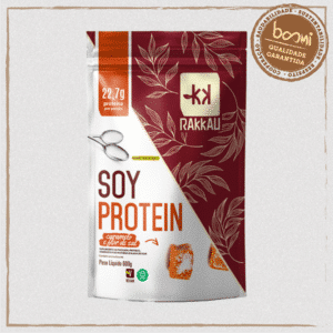 Soy Protein Caramelo e Flor de Sal Vegana Rakkau 600g