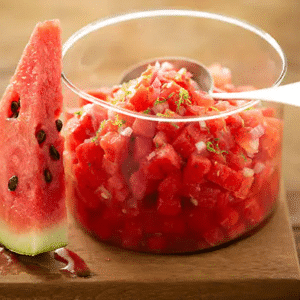 Ingredientes da Receita de Vinagrete de Melancia