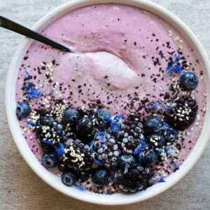 Ingredientes da Receita de Açaí com Iogurte