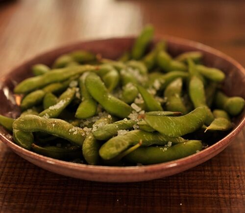 Receita de Aperitivo de Edamame