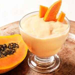 Ingredientes da Receita de Creme de Mamão