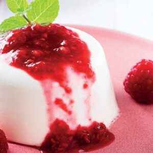Ingredientes da Receita de Panna cotta light