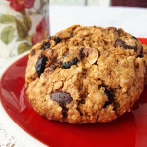 Ingredientes de Cookie Proteico de Chocolate com Castanha do Pará