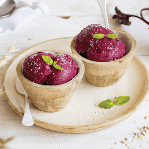 Ingredientes da Receita de Sorvete de Beterraba