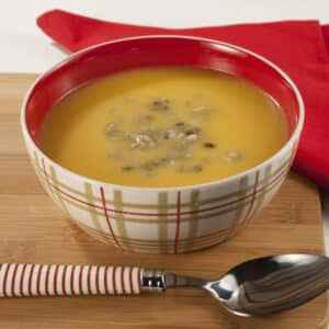 Ingredientes da Receita de Sopa de Abóbora e Berinjela