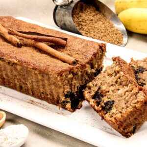 Ingredientes da Receita de Bolo de Banana com Ameixa Seca