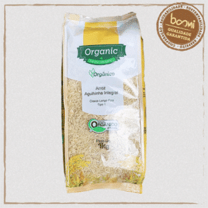 Arroz Agulhinha Integral Orgânico Organic 1kg