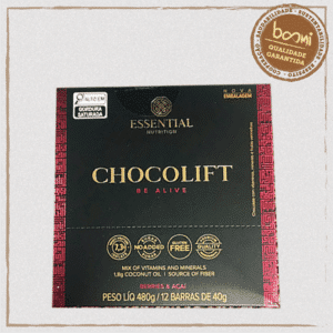 Chocolift Be Alive Whey-Berries-Açaí 40g Essential 12 Unid