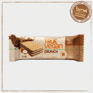 Barra de Proteína True Vegan Crunch Chocolate e Avelã True Source 40g