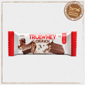 Barra de Proteína True Whey Crunch Chocolate e Avelã True Source 40g