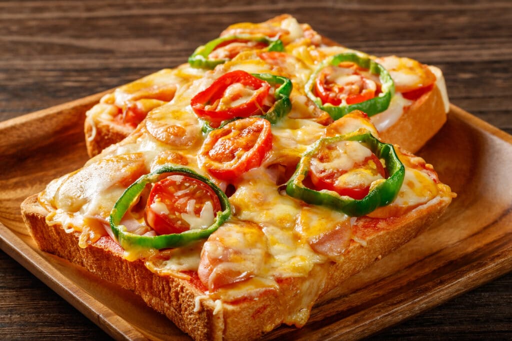 Ingredientes da Receita de Mini Pizza no Pão Integral