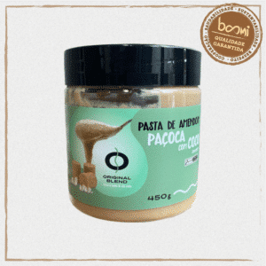 Pasta de Amendoim Paçoca com Coco Vegano Original Blend 450g