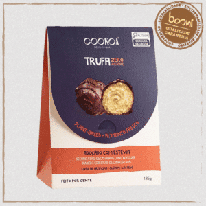 Trufa Zero com Ganache Branco Cookoa 135g