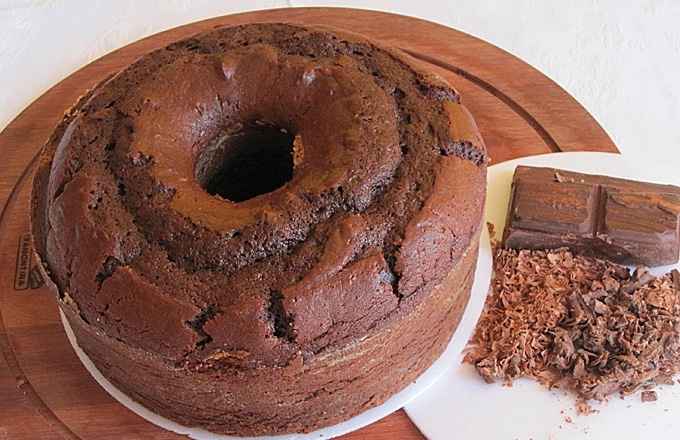 Ingredientes da Receita de Bolo Funcional de Chocolate à Base de Chuchu