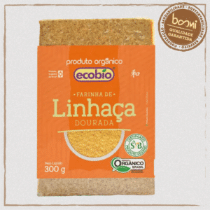 Farinha de Linhaça Dourada Orgânica Ecobio 300g