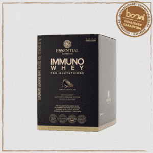 Immuno Whey Pro-glutathione Cacao 31g Essential Nutrition 15 Sachês