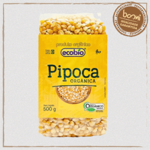 Milho de Pipoca Orgânica Ecobio 500g