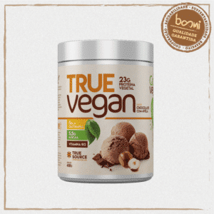 Proteína True Vegan Chocolate com Avelã True Source 418g