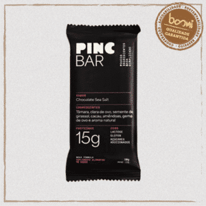 Barra de Proteína Chocolate Sea Salt Sem Açúcar Pinc Bar 50g