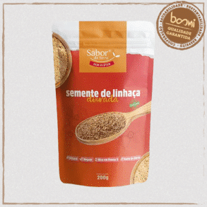 Semente de Linhaça Dourada Sabor da Terra 200g