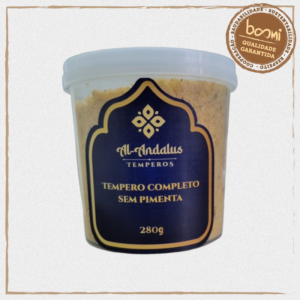 Tempero Completo sem Pimenta Puro Orgânico Al Andalus 280g