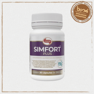Simfort Plus Probiótico com 4 Espécies Vitafor 30 Cápsulas