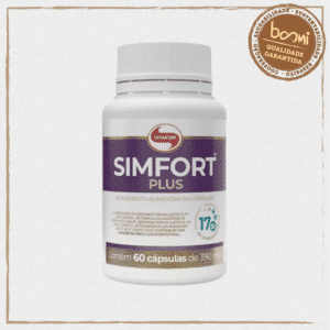 Simfort Plus Probiótico com 4 Espécies Vitafor 60 Cápsulas