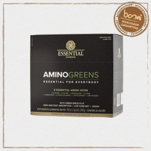 Amino Greens Amoniácidos 8g Essential Nutrition 30 Sachês