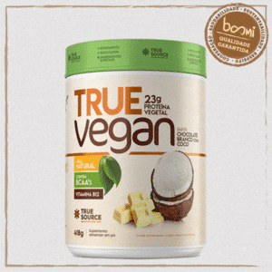 Proteína True Vegan Chocolate Branco com Coco True Source 418g