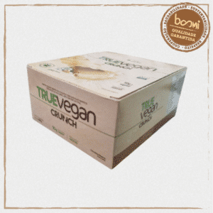 Barra de Proteína True Vegan Crunch Chocolate Branco com Coco 40g True Source 12 Unidades