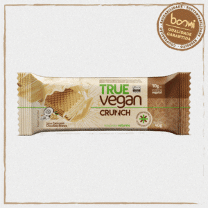 Barra de Proteína True Vegan Crunch Chocolate Branco com Coco True Source 40g