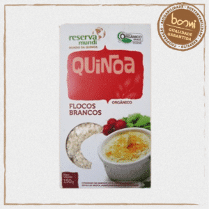 Quinoa em Flocos Branca Orgânica Reserva Mundi 150g