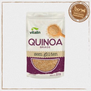 Quinoa em Grãos Integral Sem Glúten Vitalin 200g