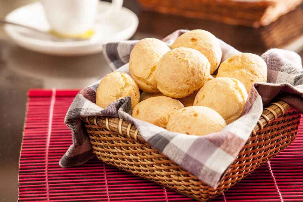 Ingredientes da Receita de Pão de queijo fit