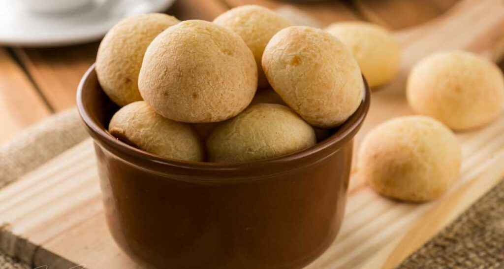 Ingredientes da Receita de Pão de Queijo de Batata Doce